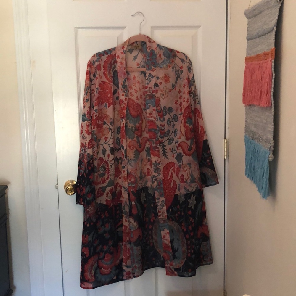 Bohemian Floral Kimono